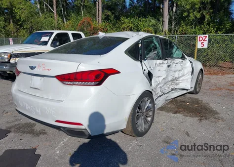 2016 Hyundai Genesis 3.8 из США, поврежденный, VIN KMHGN4JE7GU132432